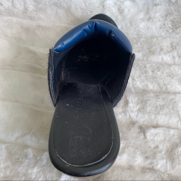 Rachel Comey Idolon Calf Hair & Leather Platform Mule Clogs - Picture 7 of 7